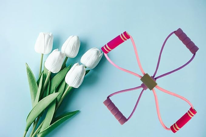 Figure 8 Stretch Fitness Strap for Full-Body Workouts,Exercise Bands for Back,Resistance Bands,Figure 8 Exercise Bands for Women Men-GravixFit