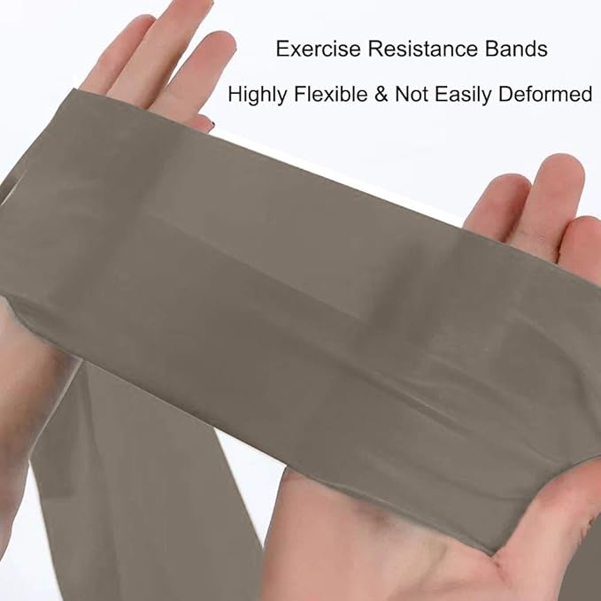 Resistance Bands, Elastic Exercise Bands for Working Out, Physical Therapy, Recovery, Yoga, Pilates, Strength Training-GravixFit