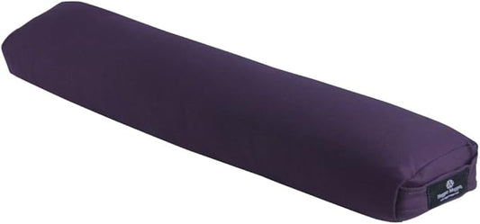 Hugger Mugger Pranayama Yoga Bolster - Very Firm, use Under Length of Spine for Deeper Breathing or Under Ankles, Handmade in The USA-GravixFit