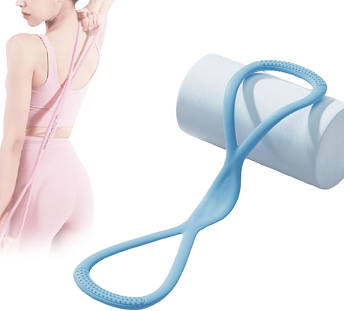 Luminousdo Resistance Bands,2025 New Upgraded Figure 8 Resistance Band for Working Out,High Elasticity Stretch Arm Rope for Yoga,Chest Expander Strap with Handles for Women Men-GravixFit