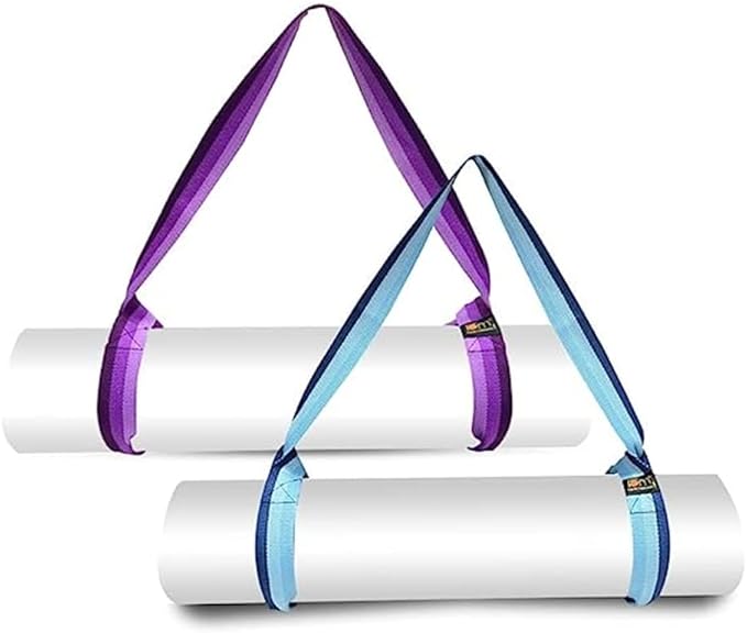 Yoga Mat Carrier Strap | Adjustable Mat Holder Sling for Carrying Mats | Thick & Comfy Texture | Yoga Mat Strap-GravixFit