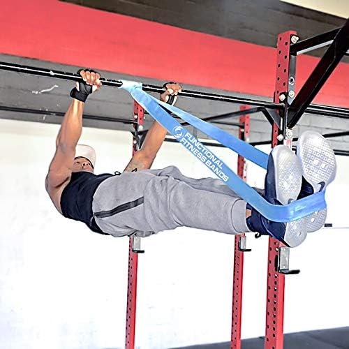Functional Fitness Pull Up Assist Resistance Bands | Heavy Duty Exercise Bands for Powerlifting, Mobility, and Stretching | Travel Friendly Resistance Bands for Workout-GravixFit