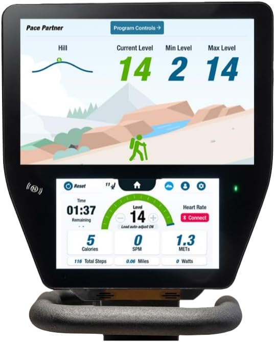 RB8MAX Recumbent Exercise Bike, Gray, Low-Impact Exercise, 360-Degree Swivel Seat, Engaging Programs Including Measuring Imbalances, & Compatible with Free NuStep Wellness App-GravixFit