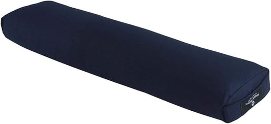 Hugger Mugger Pranayama Yoga Bolster - Very Firm, use Under Length of Spine for Deeper Breathing or Under Ankles, Handmade in The USA-GravixFit
