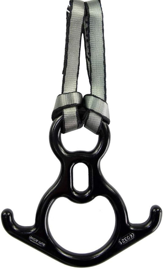 Aerial Silks Starter Kit - Durable 9 Yards of Aerial Yoga Hammock with Hardware & Guide - Aerial Swing for Acrobatic Flying Yoga & All Levels (Aerial Rigging Point Up to 13ft)