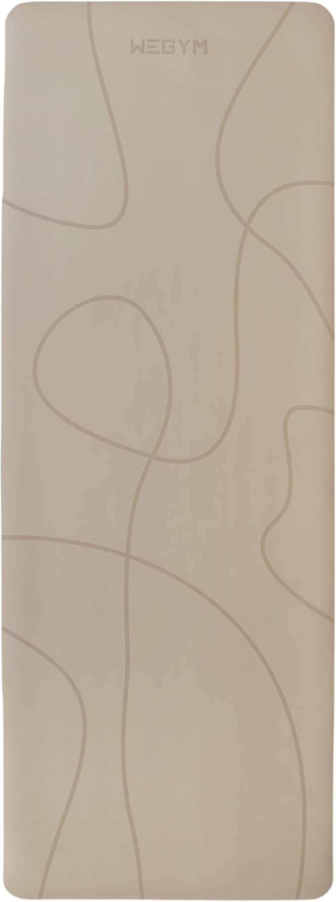 4mm Cushioned Exercise Mat for Yoga & Pilates - Anti Slip, Polyurethane with Suede Top & Carrying Strap-GravixFit