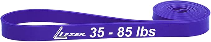 LEZER Resistance Bands - Pull Up Bands for Home Gym Fitness, Stretching, Physical Therapy & Training - Includes Instruction-GravixFit