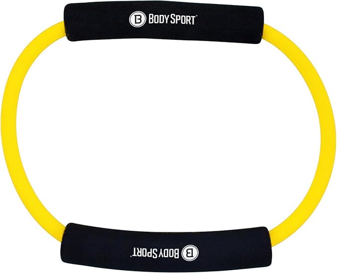 Body Sport Loop Tubing , Resistance Band with Foam Pad Handles for Strength Training and Rehabilitation-GravixFit