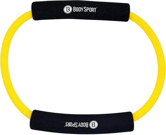 Body Sport Loop Tubing , Resistance Band with Foam Pad Handles for Strength Training and Rehabilitation-GravixFit