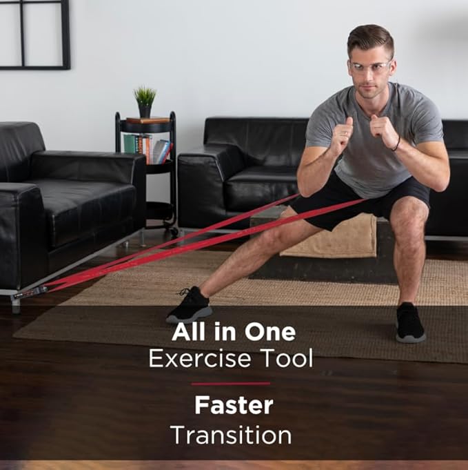 THERABAND CLX Resistance Band with Loops-GravixFit