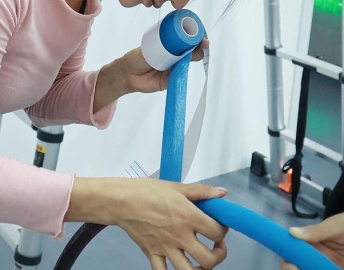 PRIOR FITNESS Premium Lyra Hoop Tape, Aerial Lyra Hoop Anti Skid Tape, 16.4ft/5m Aerial Hoop Lyra Tape Non-Slip Grip Tapes Yoga Rig Tape for Exercises Gymnastics Acrobatics Kinesiology-GravixFit