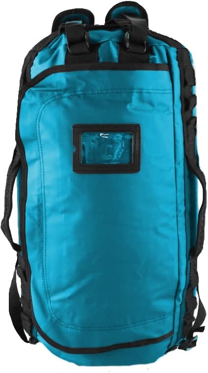 Element Equipment Trailhead Duffel Bag Shoulder Straps Waterproof Teal Medium-GravixFit