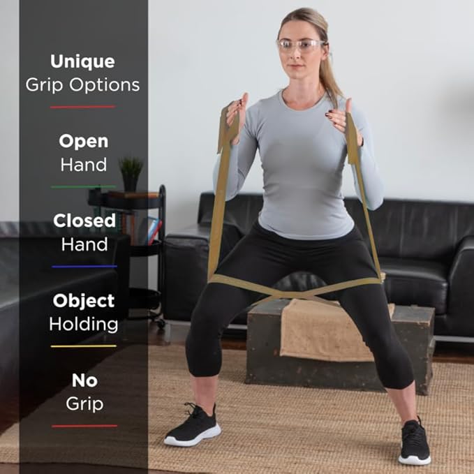 THERABAND CLX Resistance Band with Loops-GravixFit
