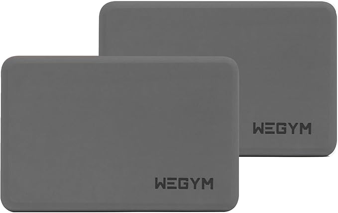 Yoga blocks with Anti-Slip, Comfortable Grip, Sturdy Sides for Secure Workouts at Home, for Yoga, and Pilate Training-GravixFit