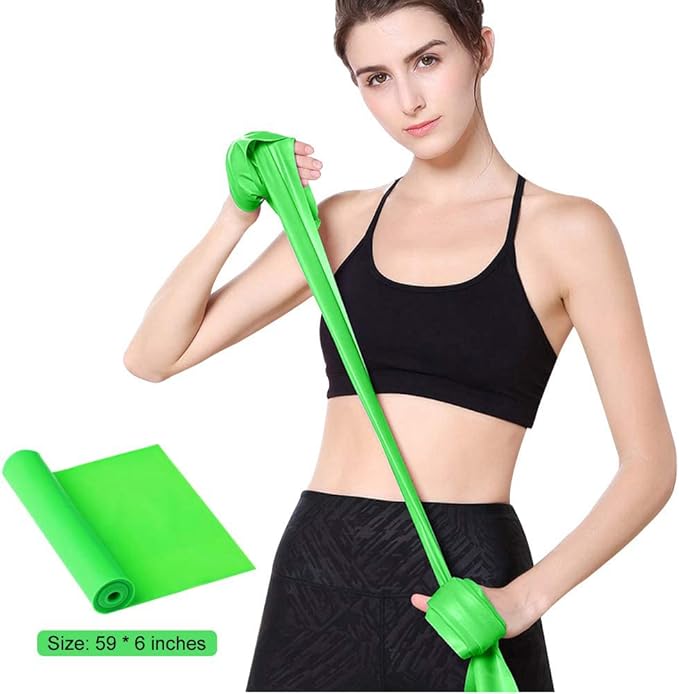 Resistance Bands, Elastic Exercise Bands for Working Out, Physical Therapy, Recovery, Yoga, Pilates, Strength Training-GravixFit