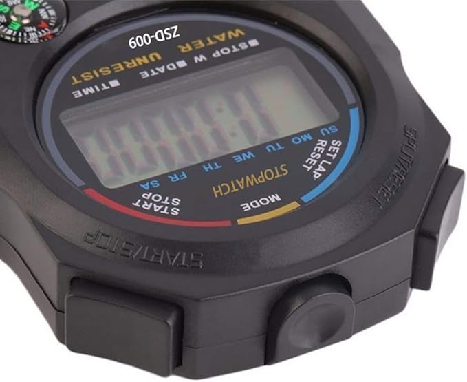 12 pack Multi-function Electronic Digital Sport Stopwatch Timer, Large Display with Date Time and Alarm Function,suitable for Sports Coaches Fitness Coaches and Referees-GravixFit