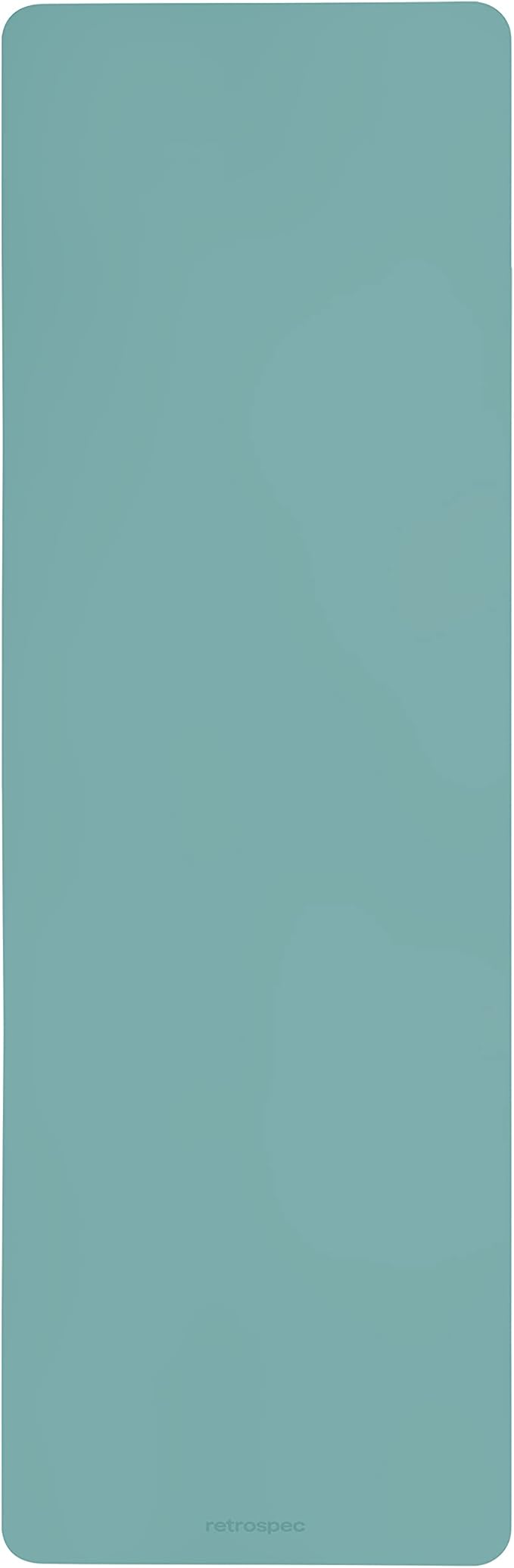 Retrospec Laguna 5mm Yoga Mat - Fitness Mat for Women, Men & Children, Slip-Resistant and Moisture Absorbing Exercise Mat for Home, Pilates, Yoga and Floor Workouts-GravixFit