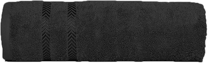 CASA COPENHAGEN Ember, 500 GSM, 16x28 Inches, Hand Towels, Set of 12 Towels, Super Soft and Absorbent, Egyptian Cotton Towels for Bathroom & Kitchen - Light Grey +White +Black +Dark Grey-GravixFit