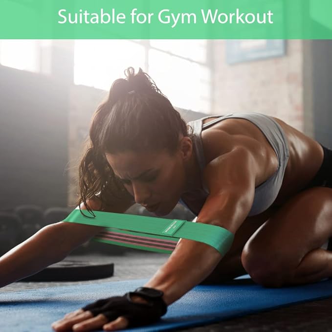 Desire Deluxe Resistance Band Exercise Workout Equipment Bands Set for Working Out Physical Therapy - Men & Women Elastic Stretch Booty Gym Equipment Accessories - Home, Fitness, Pilates, Yoga Pack 3-GravixFit