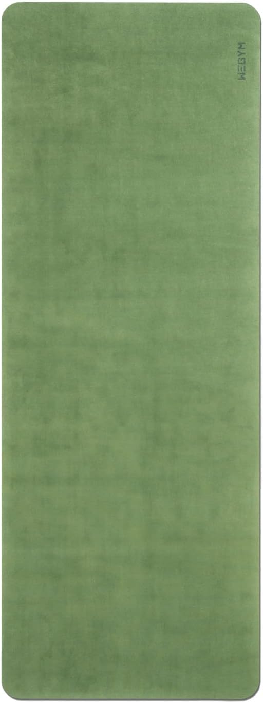 4mm Cushioned Exercise Mat for Yoga & Pilates - Anti Slip, Polyurethane with Suede Top & Carrying Strap-GravixFit