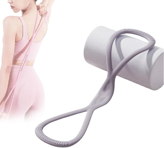 Luminousdo Resistance Bands,2025 New Upgraded Figure 8 Resistance Band for Working Out,High Elasticity Stretch Arm Rope for Yoga,Chest Expander Strap with Handles for Women Men-GravixFit