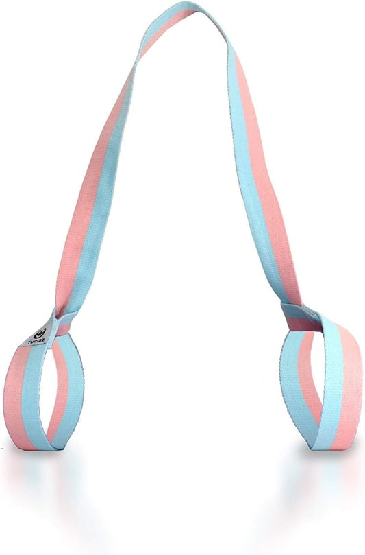 Tumaz Yoga Mat Strap [MAT NOT Included] (2 Sizes) with Extra Thick & Comfy Delicate Texture, Adjustable Yoga Mat Carrier-GravixFit