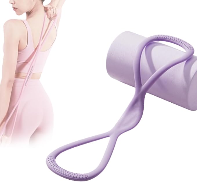Luminousdo Resistance Bands,2025 New Upgraded Figure 8 Resistance Band for Working Out,High Elasticity Stretch Arm Rope for Yoga,Chest Expander Strap with Handles for Women Men-GravixFit