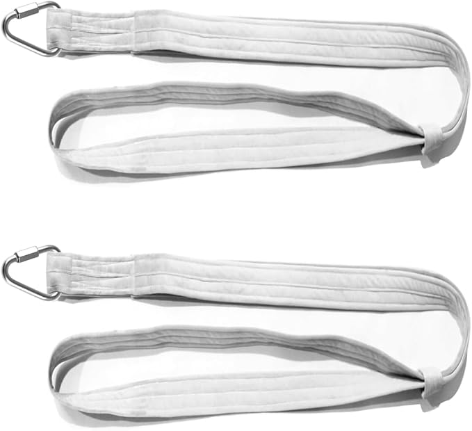 8.2ft 2.5m Aerial Straps Ropes Yoga Aerial Acrobatics Body Aerial Loop Trapeze Circus Apparatuses Equipment Three-Layer Straps 1 pairs-GravixFit