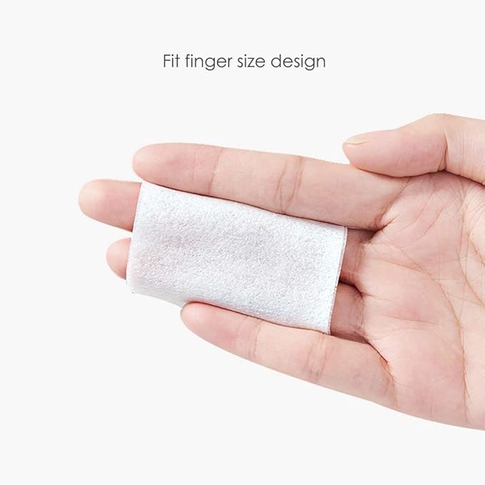 1000 PCS Thin Makeup Facial Cotton Pads, Square Makeup Remover Cotton Pads, Facial Eye Lip Nail Polish Makeup Remover, Non-Woven Cotton, Lint Free-GravixFit