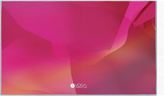 Yoga Design LAB | The Hand Towel | Premium Non Slip Hand Towel | Designed in Bali | Colorful Eco Printed + Quick Dry + Soft | Hot Yoga, Bikram, Ashtanga, Sport, Barre, Travel (Rose)-GravixFit