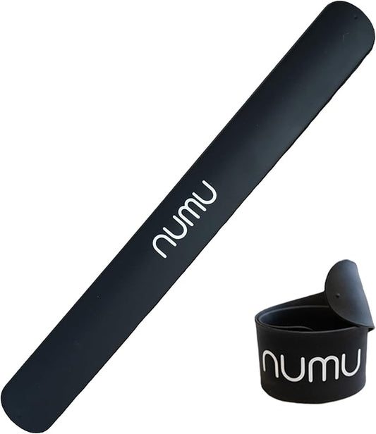 Numu Yoga Mat Strap Slap Band - Easy Snap On to Keep Exercise Mat Tightly Rolled and Secured for Yoga Mat Storage and Travel-GravixFit