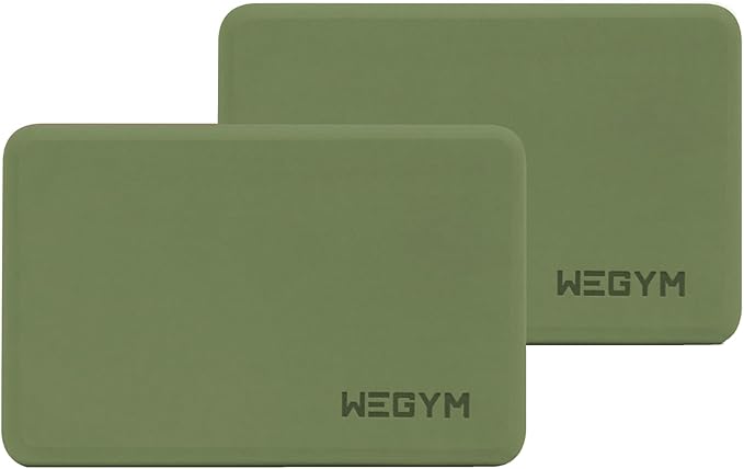 Yoga blocks with Anti-Slip, Comfortable Grip, Sturdy Sides for Secure Workouts at Home, for Yoga, and Pilate Training-GravixFit