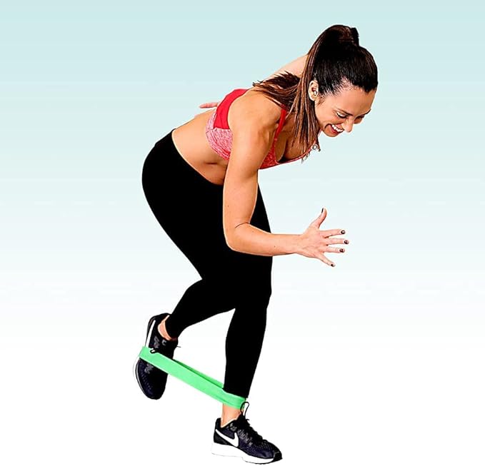 Beachbody Resistance Bands for Booty and Thigh Workouts, Unisex Strength Workout Exercise Loops for Women & Men, Light, Medium & Heavy Resistance Levels, 12 Inch, 3 Pack-GravixFit