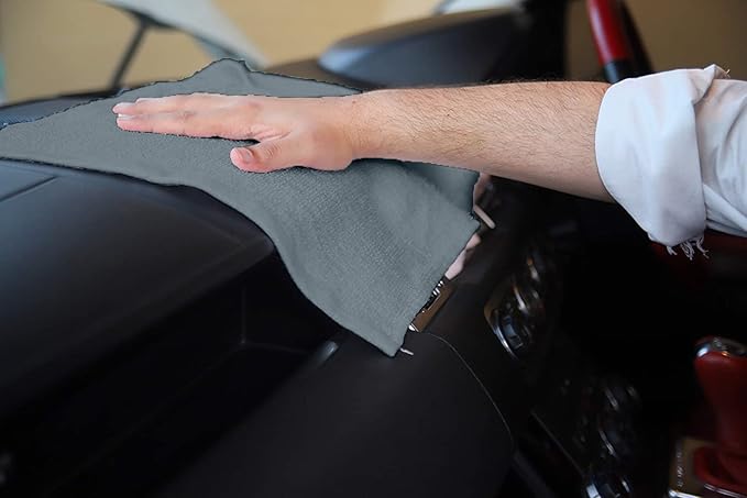 Avalon Towels Terry Bar Mop Towels (Value Pack of 60) Size 14"x17" – Absorbent and Durable, Multipurpose Cleaning Rags, Cotton Cleaning Cloths, Terry Cloth Rags, Reusable Shop Rag (Grey)-GravixFit