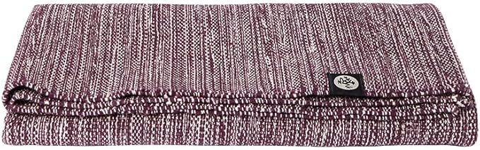 Manduka Shala Yoga Rug 71" - Outdoor Yoga & Meditation | Foldable & Machine Washable | Natural Cotton | Handmade | 71 x 26 inches | Indugle-GravixFit