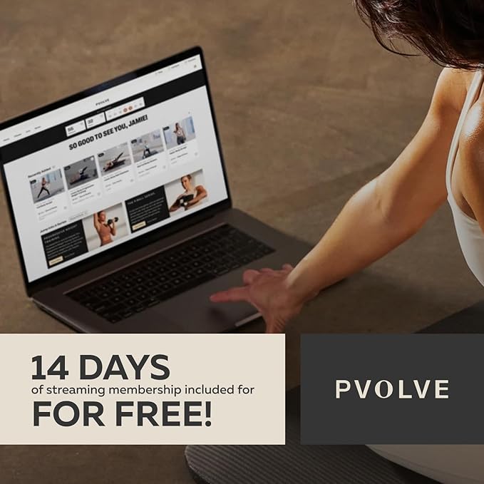 Pvolve P.3 Trainer- Home Gym Fitness Equipment Resistance Band with Ankle Strap and Weight System-GravixFit