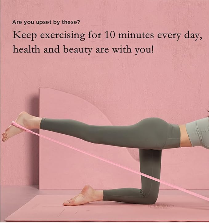 Resistance Bands,Professional Exercise Bands Long Natural Latex Elastic Bands, Perfect for Strength Training,Physical Therapy,Yoga,Pilates,Stretching-GravixFit