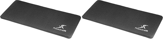 ProsourceFit Extra Thick Yoga Knee Pad and Elbow Cushion 15mm (5/8”) Fits Standard Mats for Pain Free Joints in Yoga, Pilates, Floor Workouts-GravixFit