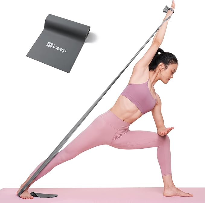 KEEP Resistance Bands for Working Out, Exercise Bands for Legs and Booty, Natural Latex Workout Bands for Women and Men, Stretch Bands for Exercise, Physical Therapy, Fitness, Pilates-GravixFit