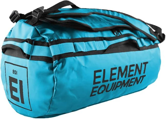 Element Equipment Trailhead Duffel Bag Shoulder Straps Waterproof Teal Medium-GravixFit