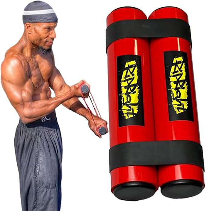 RipStick, Workout Equipment for Joint Rehab, Shoulder and Resistance Training, Muscle Building and Core Workout Equipment with 6 Adjustable Resistance Bands-GravixFit