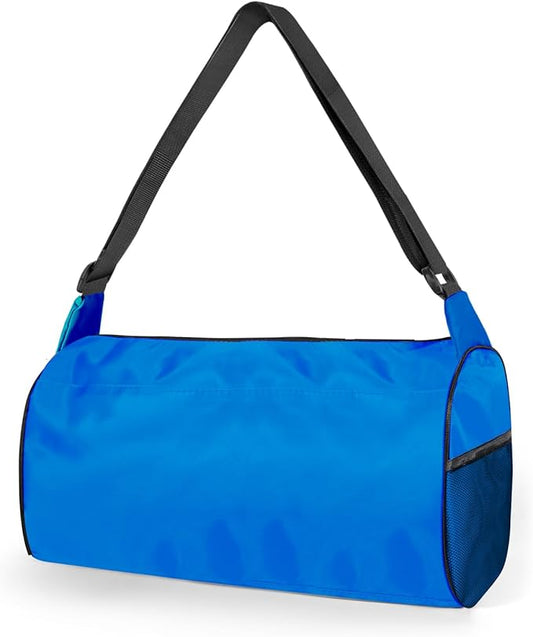 C&F BOGMOST Small Gym Bag for Women & Men,Small Lightweight Duffel Bag Carry On Bags Mini Duffel Travel Bag Waterproof Sports Bags for Workout/Sport/Travel,Royal blue-GravixFit