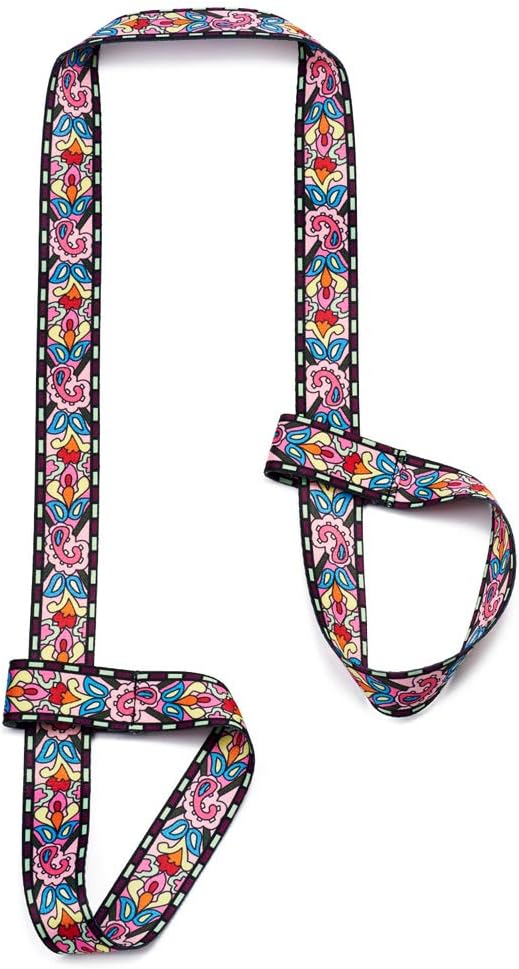 ZOOEASS Yoga Mat Strap, Adjustable Durable Yoga Mat Carrier & Stretching Strap, Multiple Color Choices-GravixFit