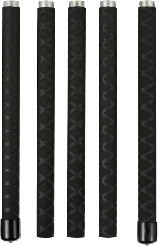 The Huang Yunming yoga stick is made of sturdy steel that is 5 feet high and an adjustable stretching stick, providing flexibility, agility, and balance. Multi functional fitness stick with 5 steel pipes-GravixFit
