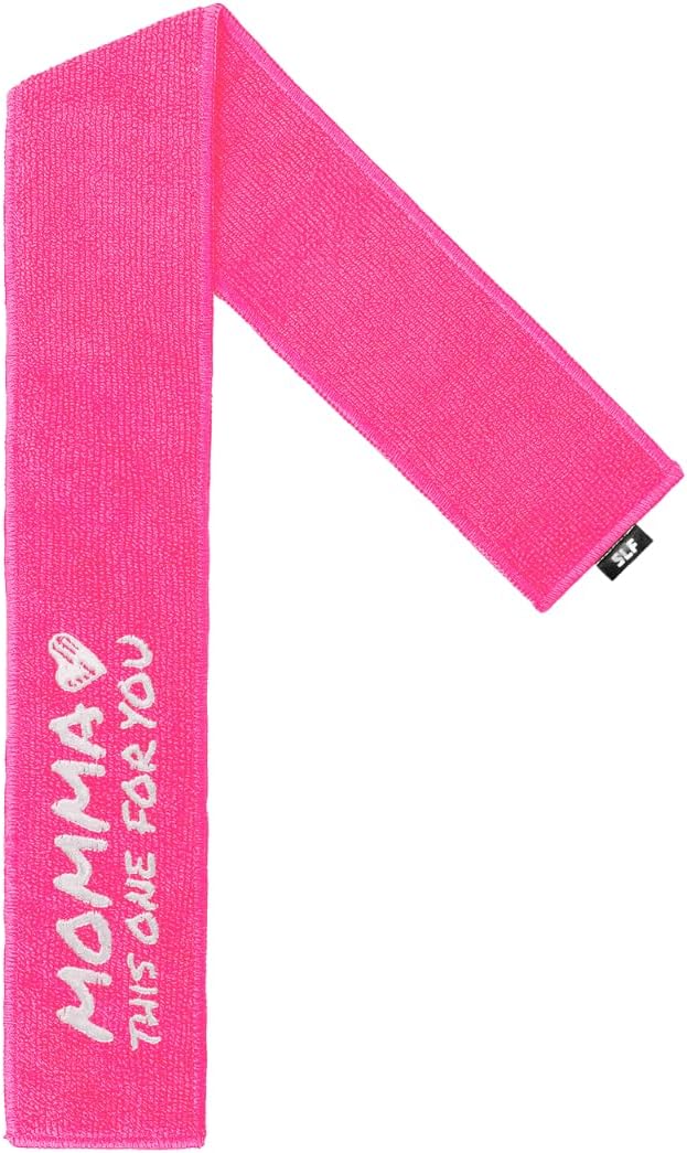 SLEEFS Momma Pink Thin Football Towel-GravixFit