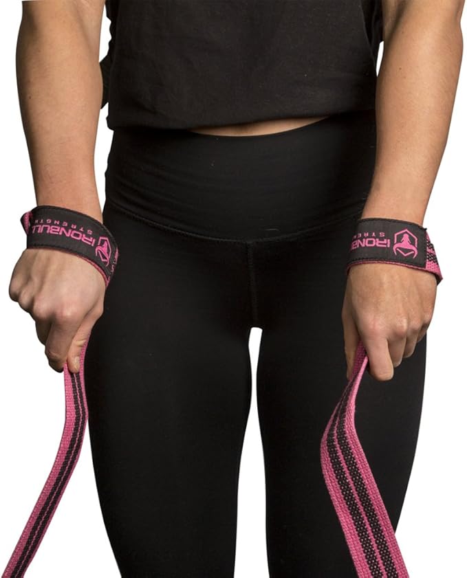 Lifting Wrist Straps for Weightlifting (1 Pair) – Padded Lifting Straps for Deadlifts, Powerlifting, Strength Training & Bodybuilding – Gym Straps for Men & Women-GravixFit