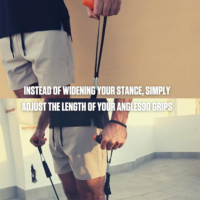 Angles90 Resistance Bands - Combine Resistance, Suspension & Weight Training - Home Workout Equipment-GravixFit