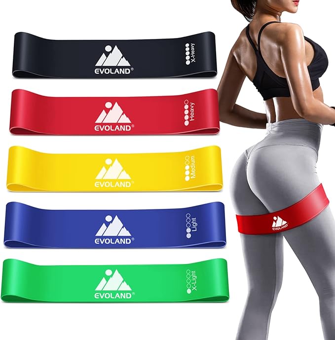 Resistance Bands Set, Workout Bands with Handles, Door Anchor, Ankle Straps and Carry Bag, Exercise Bands for Shape Body and Home Workouts-GravixFit