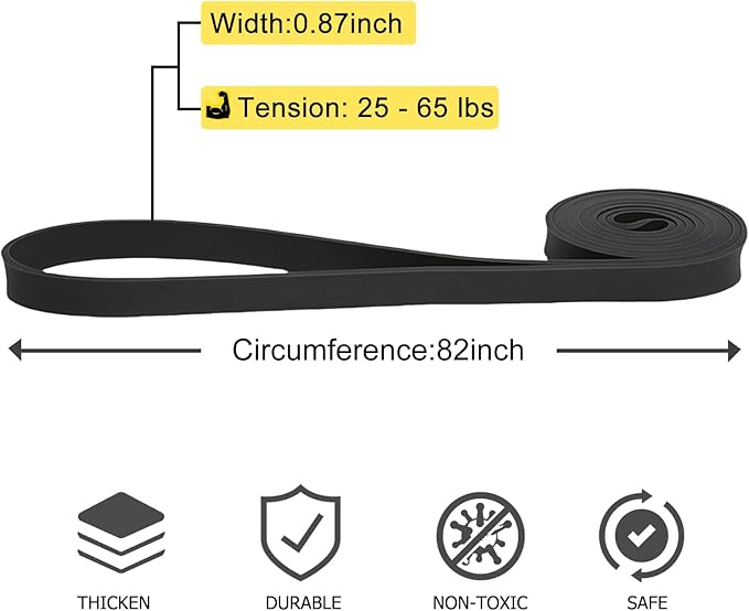 12-Pack Resistance Bands Set - Pull Up Assist, Strength Training & Physical Therapy for Home Gym | Exercise Loop Bands for Men & Women-GravixFit