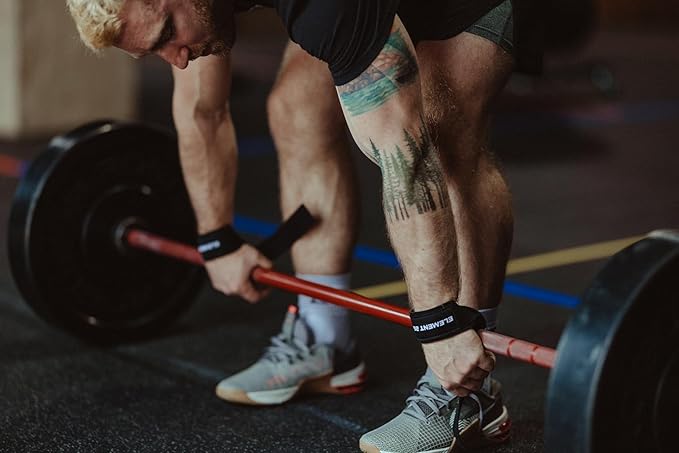 Element 26 Lifting Wrist Straps (Pair) With Guide - Weightlifting & Strength Training Straps for Men and Women-GravixFit